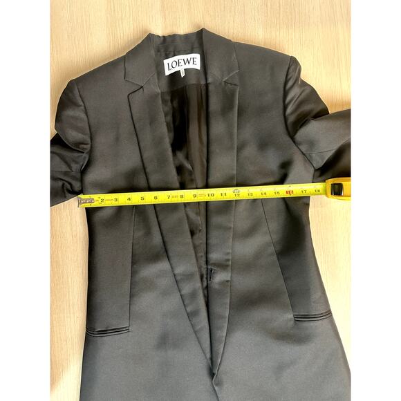 Loewe Long Black Double-Breasted Blazer - New with Tags - Picture 3 of 7